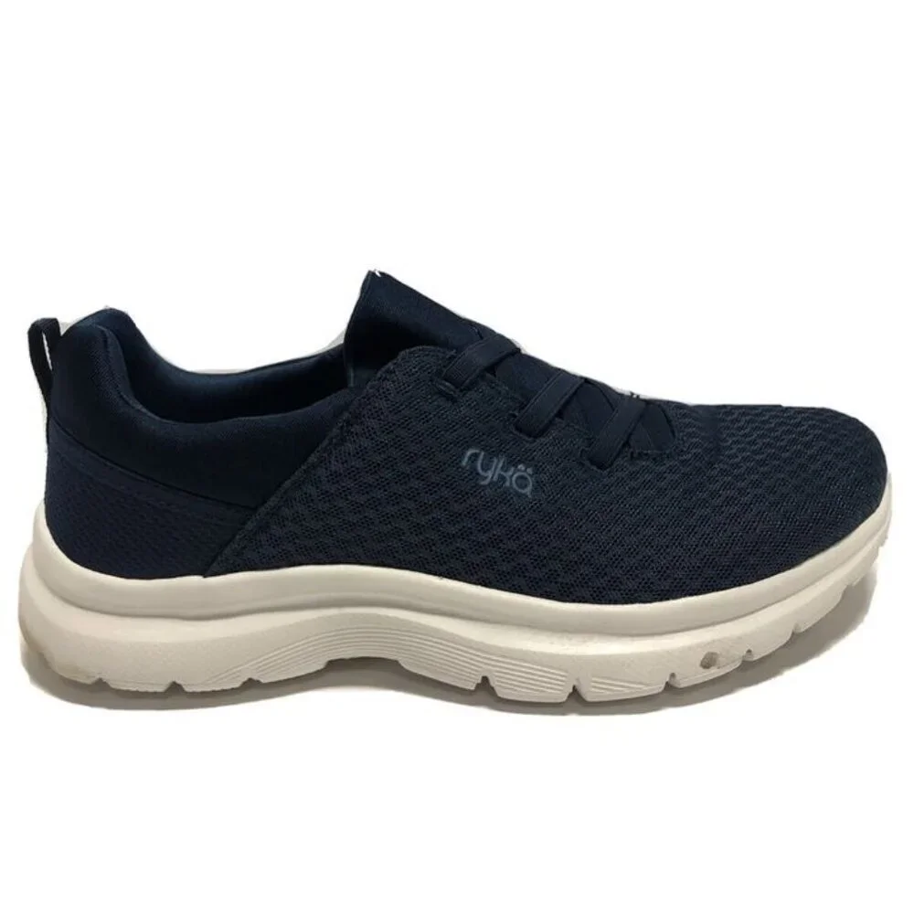 Ryka Women’s Whim Navy Walking Shoes, Size 9.5 M